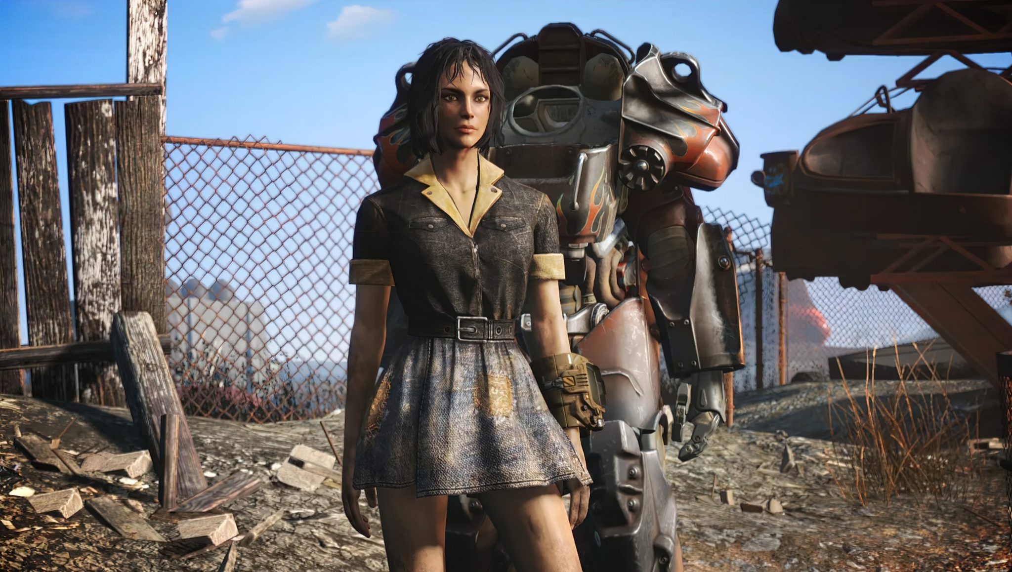 Fallout 4 последнее дополнение. Fallout 4. Фоллаут 4 мод Селин. RPD Fallout 4. Фоллаут 4 Fashion.
